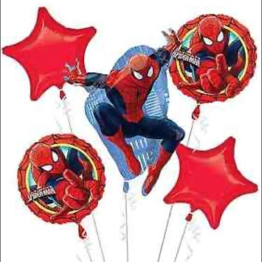 New Spider-Man Balloon Bouquet